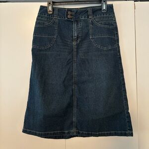 Cato size 6 Denim Skirt